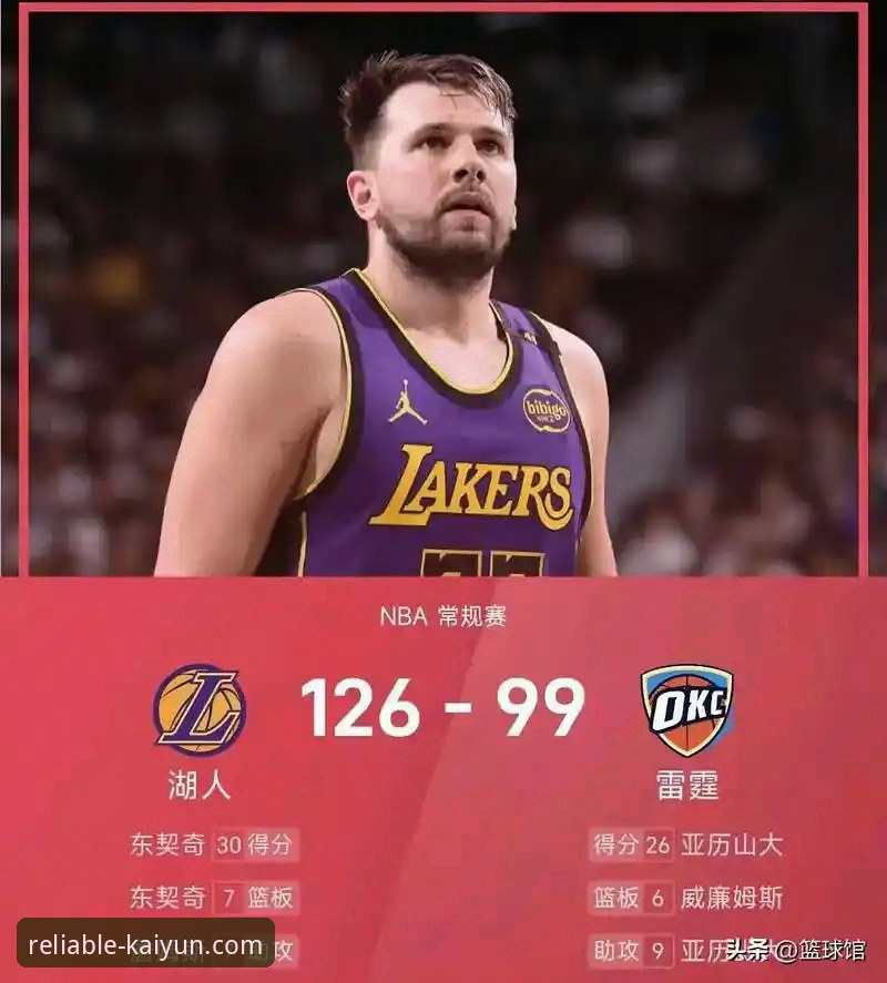 湖人客场力克步行者，东契奇43分率队止颓，开云体育v2.2.0带来流畅观赛体验